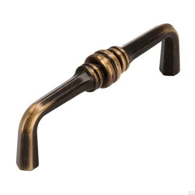 Langer Möbelgriff 563 96 Antik Bronze