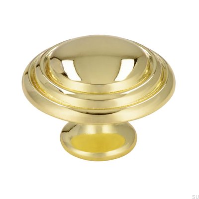 Möbelknopf 489 35 Gold Poliert