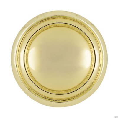 Möbelknopf 489 35 Gold Poliert