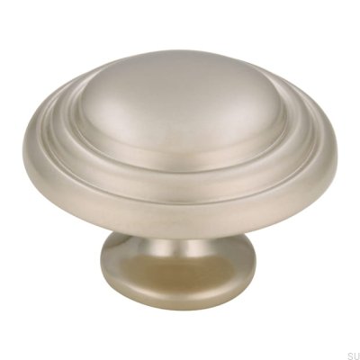 Möbelknopf 489 35 Silber Matt