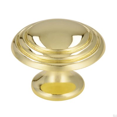 Möbelknopf 489 30 Gold Poliert