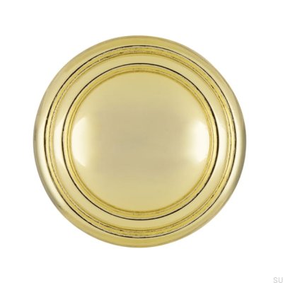 Möbelknopf 489 30 Gold Poliert