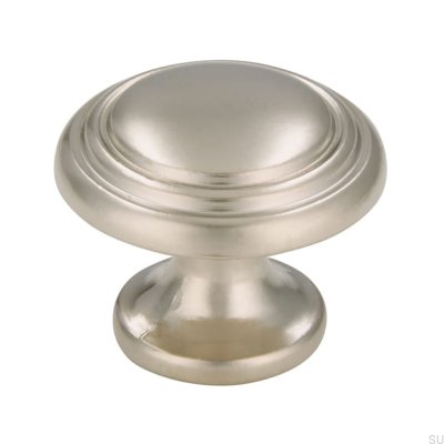 Möbelknopf 489 30 Silber Matt