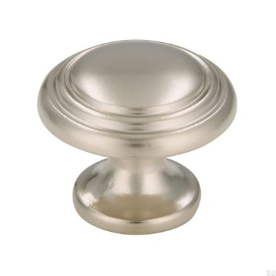 Möbelknopf 489 26 Silber Matt