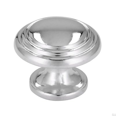 Möbelknopf 489 26 Chrom glänzend