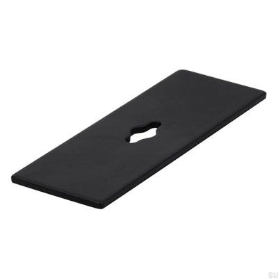 Knopfauflage 2511 Metall Schwarz Matt