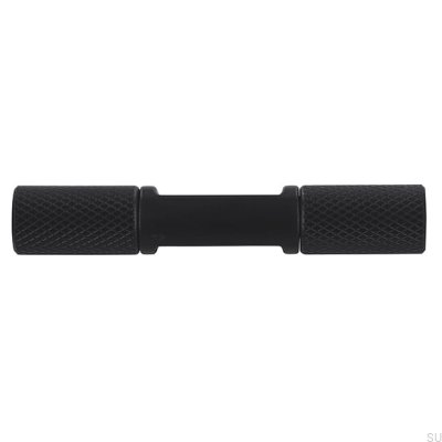 Möbelknopf T-Bar 2509 Metall Schwarz Matt