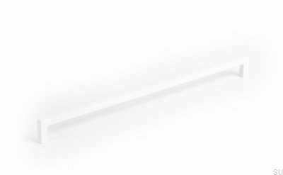 Möbelgriff lang U 0056 320 Metall Weiß Mat