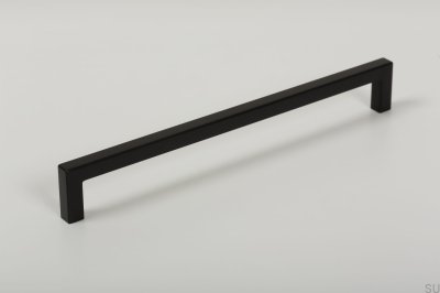 Möbelgriff lang U 0056 492 Metall schwarz