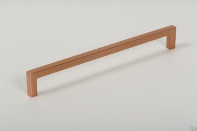 Länglicher Möbelgriff U 0056 160 Gebürstetes Kupfer