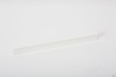 Möbelgriff Angle 200, Aluminium, weiß, matt