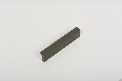 Angle 100 Möbelgriff länglich, Aluminium, Metallic Grey