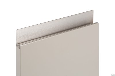 Edge Möbelgriff Jey 197 Aluminium Silber