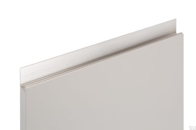 Möbelkantengriff Jey 347 Aluminium Silber