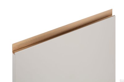 Jey 447 Kantenmöbelgriff Aluminium Gold Cava