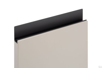 Edge Möbelgriff Jey 197 Aluminium Schwarz