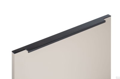 Edge Möbelgriff Linear 497-1 Metall Schwarz Matt