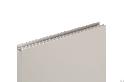 Edge Möbelgriff Jey2 247 Aluminium Silber