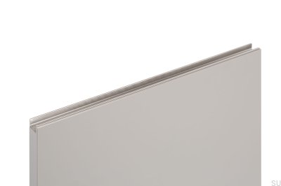 Möbelkantengriff Jey2 297 Aluminium Silber