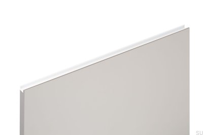 Möbelkantengriff Jey2 447 Aluminium Weiß Mat
