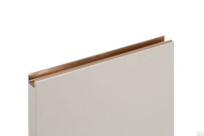 Jey2 247 Kantenmöbelgriff Aluminium Gold Cava