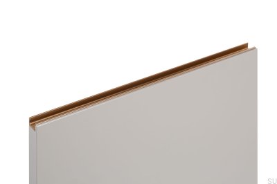 Jey2 297 Kantenmöbelgriff Aluminium Gold Cava