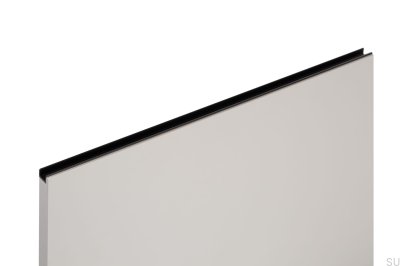 Jey2 Möbelkantengriff 597 Schwarzes Aluminium