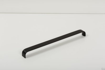 Sense 320 Schlitzmöbelgriff Schwarzes Aluminium