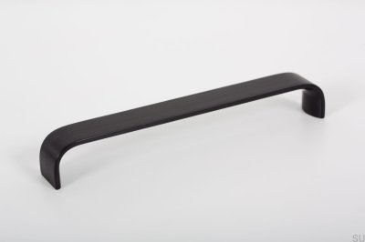 Sense Mini 256 Schlitz-Möbelgriff Aluminium schwarz