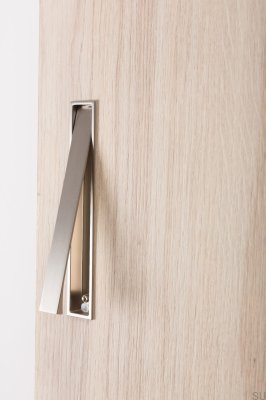 Möbeleinbaugriff Clos 128 Nickel gebürstet