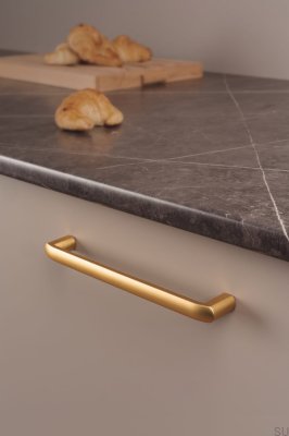Möbellängsgriff Roma 160 Gold gebürstet