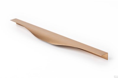 Noma Edge Möbelgriff 0254 256 Aluminium Gold gebürstet Cava