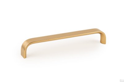 Sense Mini 160 länglicher Möbelgriff Gold Brushed