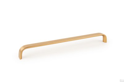 Sense Mini 256 länglicher Möbelgriff Gold Brushed