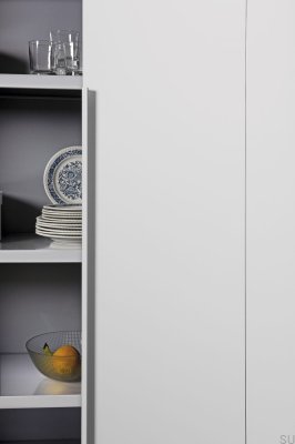 She 1056 Aluminiumkanten-Möbelgriff weiß