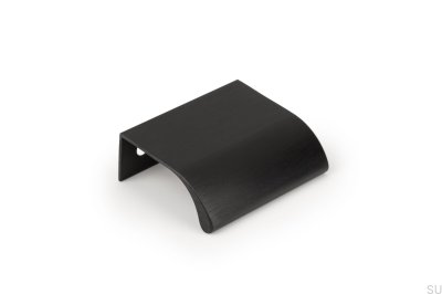 Ona 32 Edge Möbelgriff Aluminium Schwarz Eloxiert
