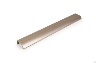 Ona 256 Edge Möbelgriff Aluminium Silber eloxiert