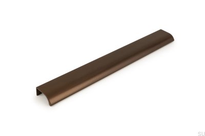She 256 Aluminiumkanten-Möbelgriff Braun