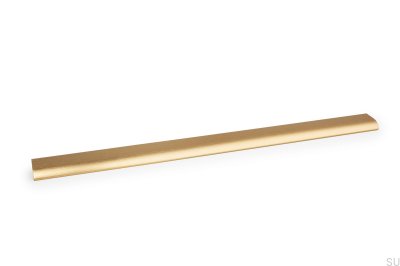 Ona 544 Edge Möbelgriff, gebürstetes Gold eloxiert