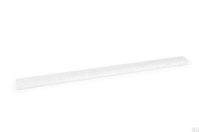 Biegbarer Möbelgriff Ona 544 Aluminium Weiß