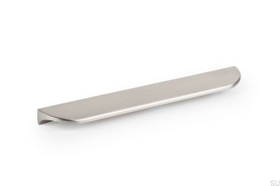 Möbelgriff längs Nick 160 Nickel gebürstet