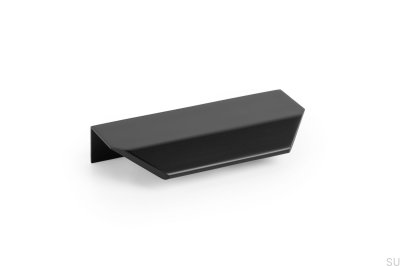Vann 100 Edge Möbelgriff Aluminium Schwarz