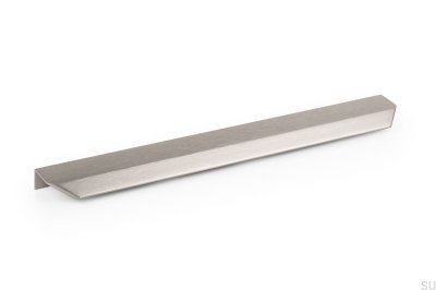 Vann 350 Edge Möbelgriff Silber gebürstetes Aluminium