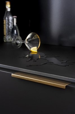 Edge Möbelgriff Way 320 Gold Brushed