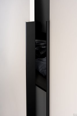 Möbelkante Möbelgriff Way 32 Aluminium schwarz