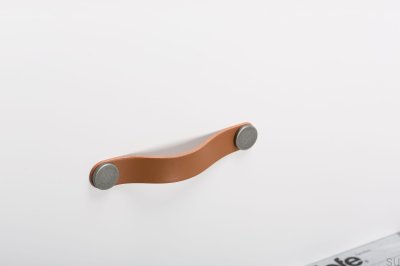 Möbelgriff Flexa 128 Leder Beige mit Dose
