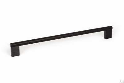 Langer Möbelgriff Graf Mini 256 Schwarz