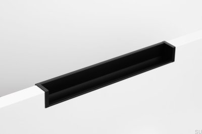 Hexxa 200 Möbeleinbau. Aluminium schwarz