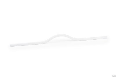 Möbellängsgriff Brave 320 Aluminium Weiß