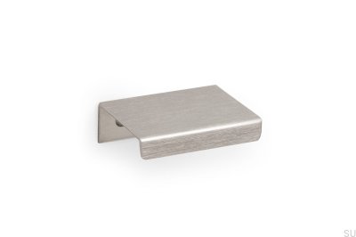 Möbelkantengriff Way 32, Aluminium Silber